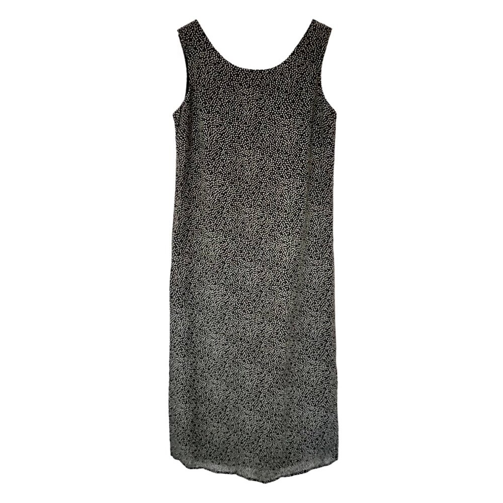 Coldwater Creek sleeveless black and white dress